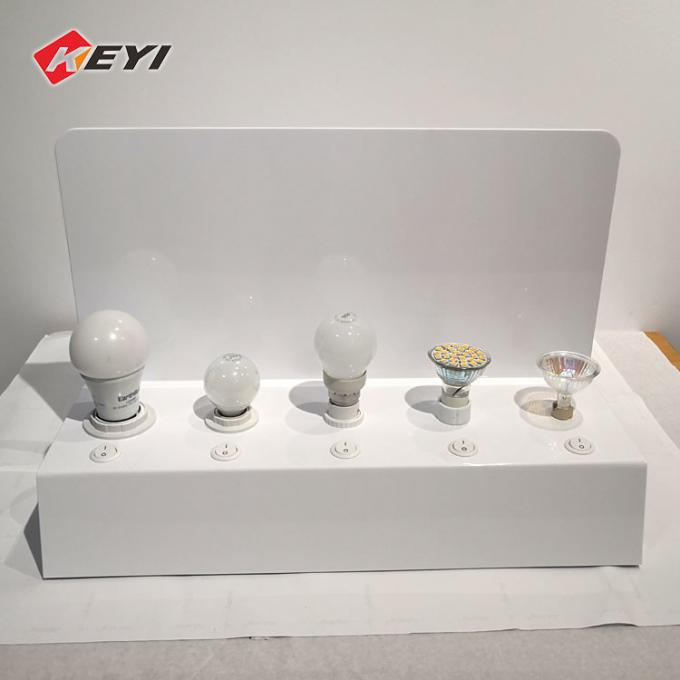 E27 E14 B22 GU10 MR16 Light Bulb Test Display Stand For Lamp Bulb