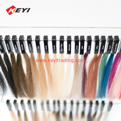 Counter Acrylic L Shape Wig Hair Extension Hanging Rack Metal Wire Stationary Display Movable Stand Holder