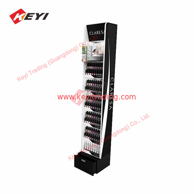 Customized Shopping Mall Floor Stand Display Rack Retail Store Beauty Salon Furniture For Cosmetic Display Cabinet