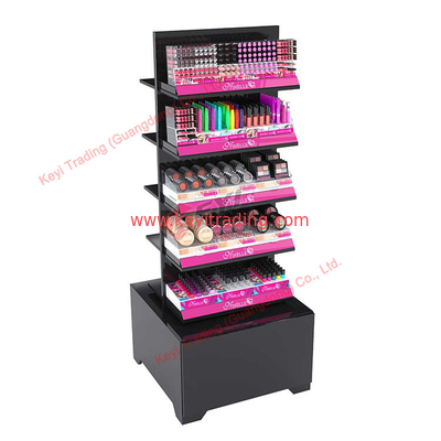 Popular Customized Luxury Beauty Salon Showcase Perfume Cosmetic Store Display Cabinet Lipstick Display