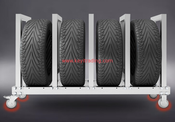 OEM china commercial foldable heavy duty truck tire rack tyre racking for tyre storage