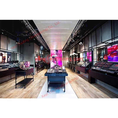 Store Design Wall Shelf Cosmetic Showcase Product Display Stands Shop Furniture Cosmetic Display Cabinet