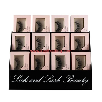 High Quality OEM Design Greeting Cards Acrylic Display Holder Gifts Cards Racks False Eyelashes Plexiglass Storage Displ