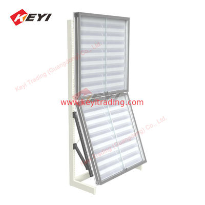 Retail Price Card Display Case PSAs TCG Display Fixtures Metal Repositionable Rail Card Display Stand Single-Sided Showcase