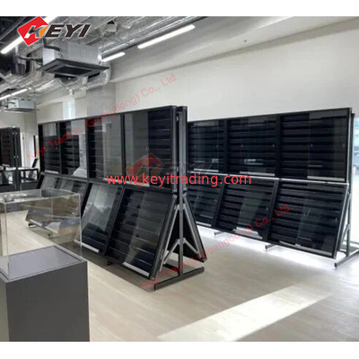 Factory Clear Acrylic Metal Trading Card Display Cabinet Collectible Baseball Sports Card Case Acrylic & Metal Display Rack