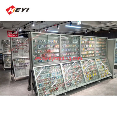 KEYI Collectible Sports Card Display Case Acrylic Graded Lockable Card Display Stand Trading Card Display Showcase