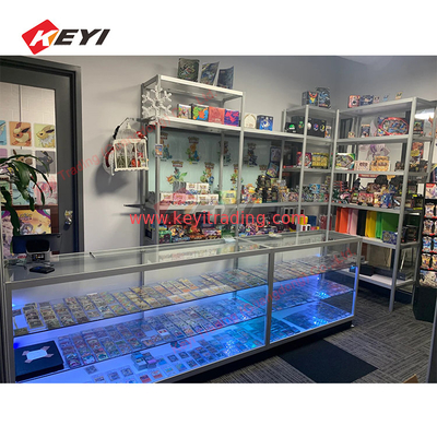 Custom Metal Acrylic Graded Baseball Card Display Case Wall Hanging Sports Card Display Frame For Collection Cards