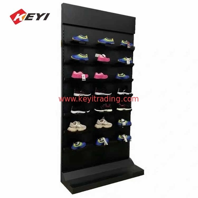 Custom Retail Shop Floor Footwear Stand Sneaker Shelf Sports Shoe Display Rack