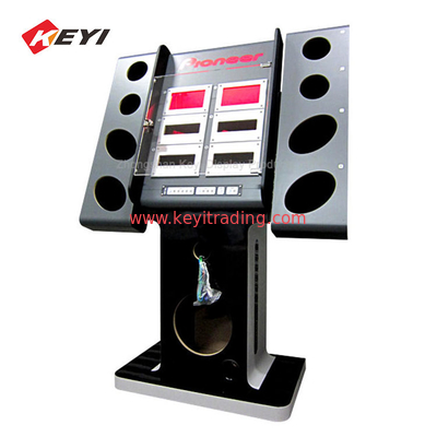 Showroom Freestanding Wooden Car Audio Display Stand for Demo