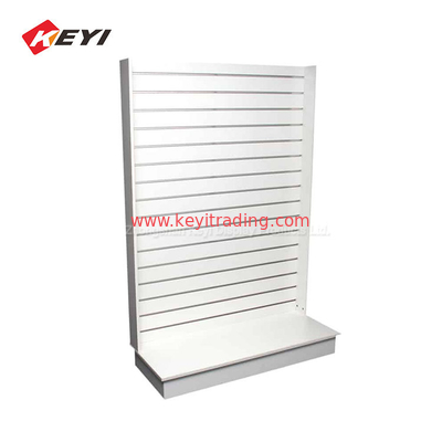 Modern Pop Stand Retail Merchandise Rack Mdf Slatwall Display Shelf