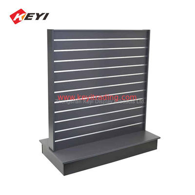 Modern Pop Stand Retail Merchandise Rack Mdf Slatwall Display Shelf