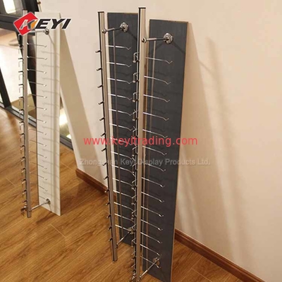 Optical Shop Sunglasses Stand Wall Mounted Eyewear Display Rod With Lock