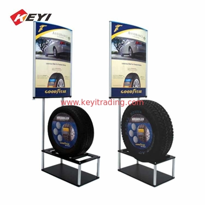 Wholesale Custom Floor Single Tire Display Stand For Trade Show