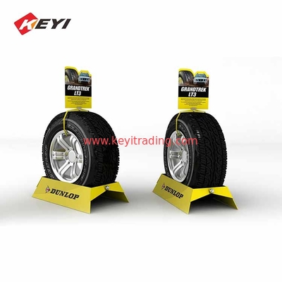 Custom High Quality Car Tyres Stand Single Tire Display Rack For Showroom
