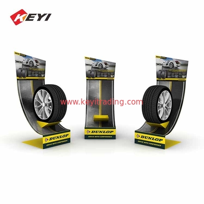 Custom High Quality Car Tyres Stand Single Tire Display Rack For Showroom
