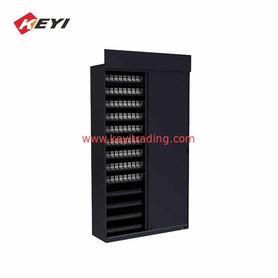 Wholesale Custom Lockable Metal Cigarette Cabinets Retail Cigarettes Shelf For Sale