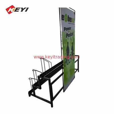 Retail Shop 3 Tier Metal Bike Stand Bicycle Display Rack For Promotion Sale