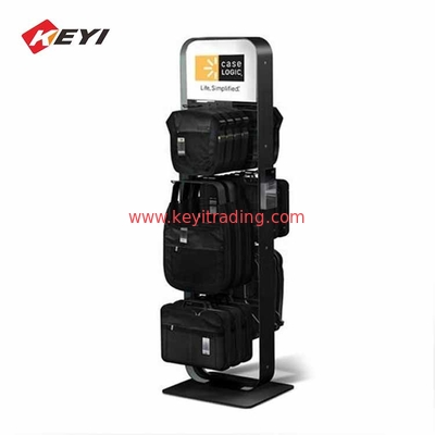 Floor Standing Rotating Bag Display Stand Hanging Handbag Display Rack