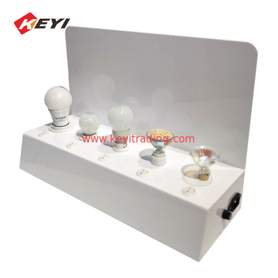 E27 E14 B22 GU10 MR16 Light Bulb Test Display Stand For Lamp Bulb