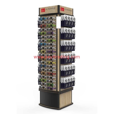 China Factory Custom Rotating Glasses Stand Sunglass Display Rack