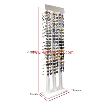 China Factory Custom Optical Shop Wood Sunglasses Display Rack