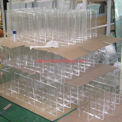 China Factory Custom Makeup Stands Floor Standing Nail Polish Display Rack