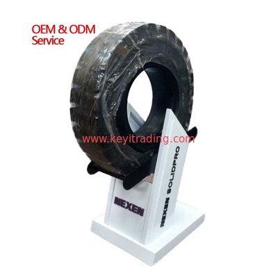 Made In China OEM Single Car Truck Wheel Display Rack For Showroom