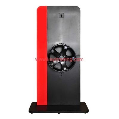 Custom Floor Standing Wheel Rack Alloy Wheel Rim Display Stand