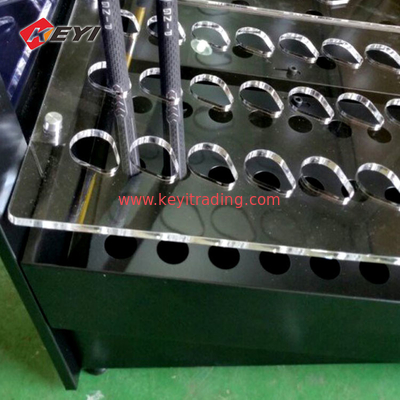 Made In China High Quality Floor Standing Metal And Acrylic Golf Club Display Rack