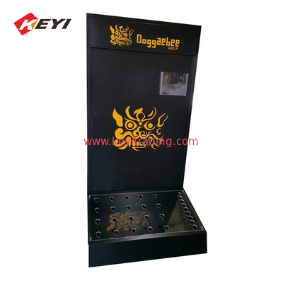 Luxury Metal Golf Putter Storage Rack Golf Club Display Rack For Retail Store