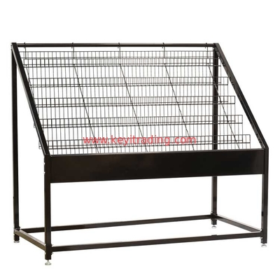 High Capacity Metal Wire Vinyl Record Rack For Record Stores And Used Music And Media Stores!