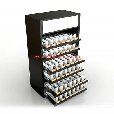 Tobacco Shop Countertop Cigarette Display Case with led Light box