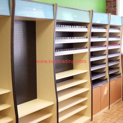 Tobacco Shop Display Furniture Floor Standing Cigarette Display Cabinet
