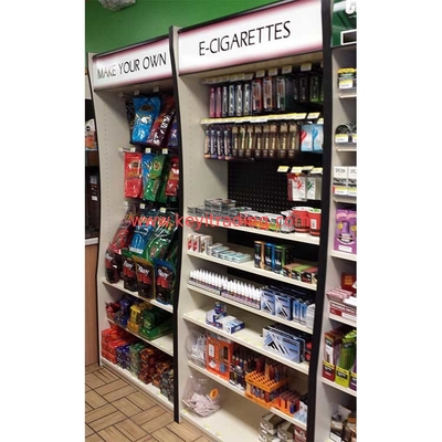Tobacco Shop Display Furniture Floor Standing Cigarette Display Cabinet