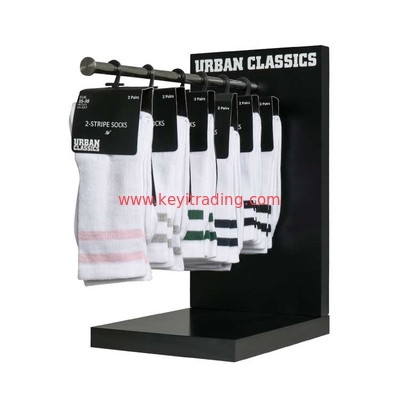 Wholesale Custom Counter top Wooden Hosiery Rack Socks Display Stand