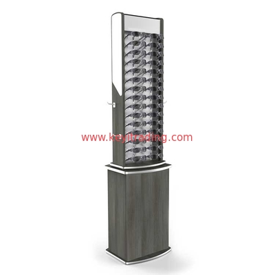 Factory Custom Optical Shop Floor Tower Wooden Furniture Eyewear Displays