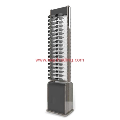 Factory Custom Optical Shop Floor Tower Wooden Furniture Eyewear Displays