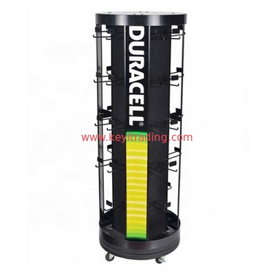 Factory Customize Floor Standing Cell Phone Accessories Revolving Display