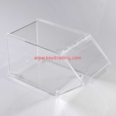 Wholesale Custom Sweet Storage Bin Clear Acrylic Candy Box With Lid