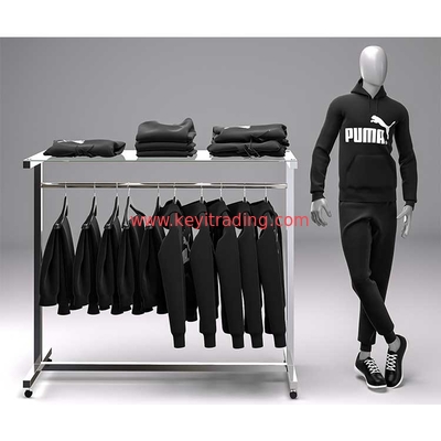 Custom Retail Shop Clothing Shelves Clothing Store Display Stands