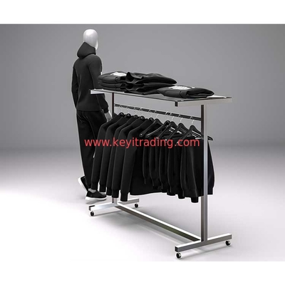 Custom Retail Shop Clothing Shelves Clothing Store Display Stands