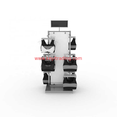Customized Lingerie Store Display Furniture Underwear Display Rack For Bra