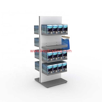 Underwear Shop Double Sided 8 Shelves Retail Men Lingerie Display Stand