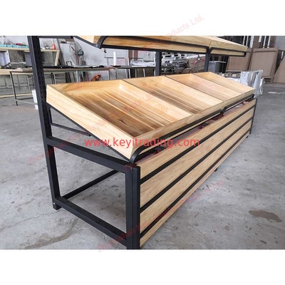 Custom Shop Furniture Display Rack 3 Tier Adjustable Shelves Bakery Display