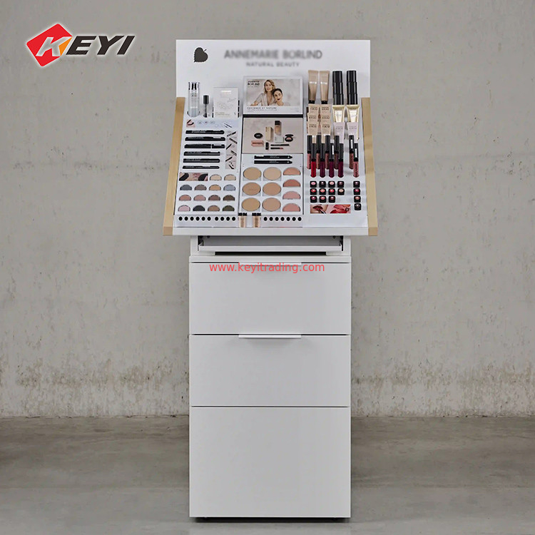 Modern Custom Shop Cosmetics Shelves And Display Cabinets Cosmetic Store Fashion Design Makeup Store Display Cabinet