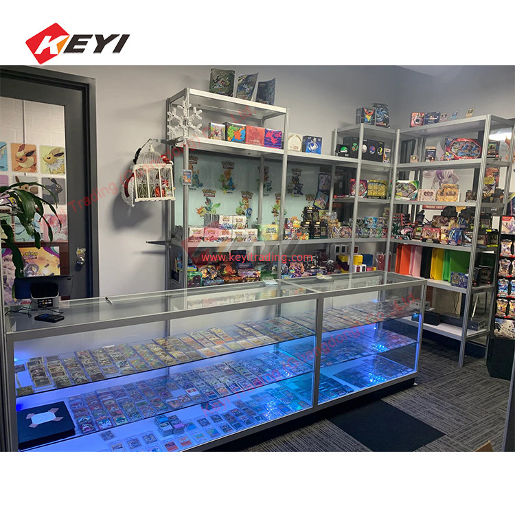 Custom Metal Acrylic Graded Baseball Card Display Case Wall Hanging Sports Card Display Frame For Collection Cards
