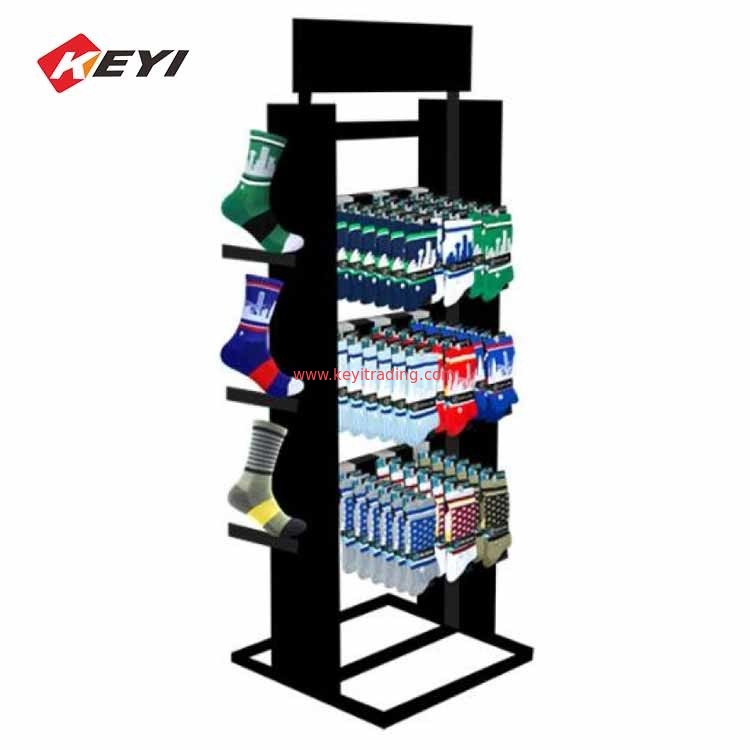 Wholesale Custom Retail Store Hanging Display Stand For Socks