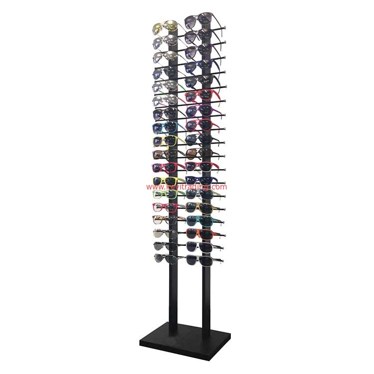 China Factory Custom Optical Shop Wood Sunglasses Display Rack