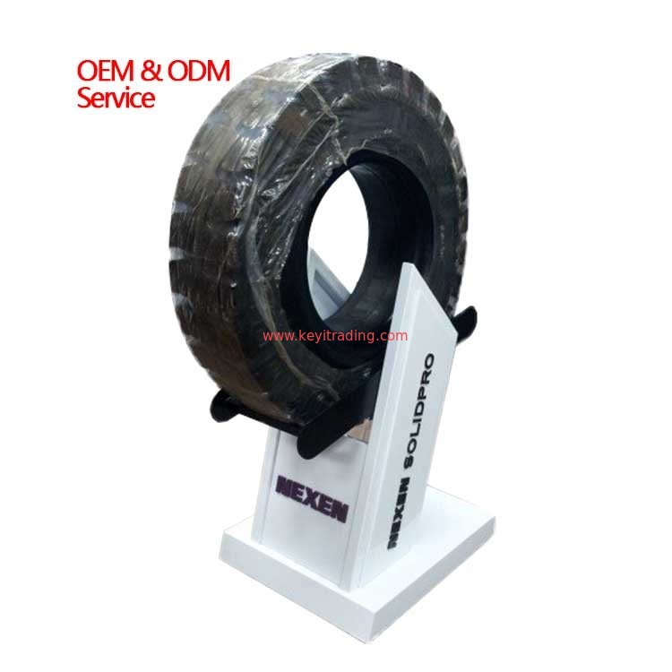 Made In China OEM Single Car Truck Wheel Display Rack For Showroom