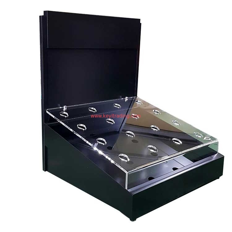 durable powder coated Metal Floor Stand retail Golf club Display rack - 16 Holes